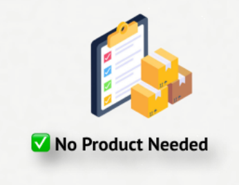 No product needed